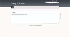 Desktop Screenshot of gregkuhnert.com